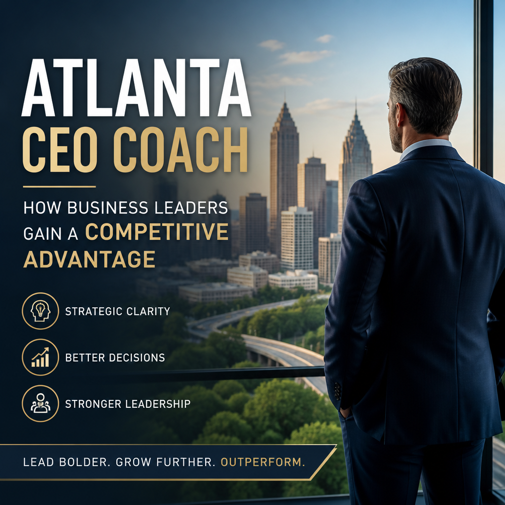 Illustration of Atlanta CEO Coach: How Business Leaders Gain a Competitive Advantage